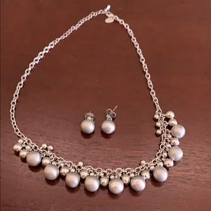 Lia Sophia necklace and earrings